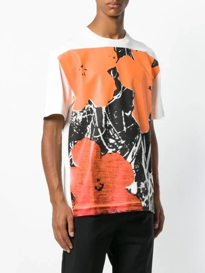 Shop Calvin Klein 205w39nyc X Andy Warhol Foundation Graphic Design T In White