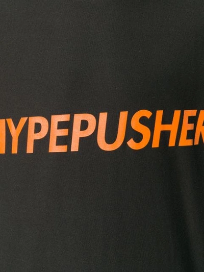 Shop Omc Hypepusher Short Sleeved T In Black