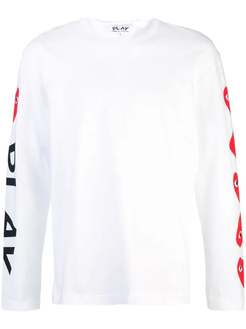 comme des garcon long sleeve shirt