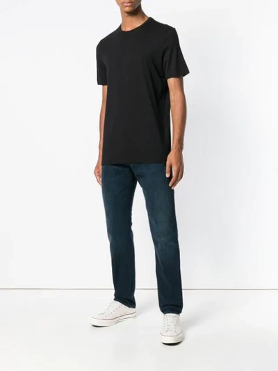 Shop Ag Bryce T-shirt In Black