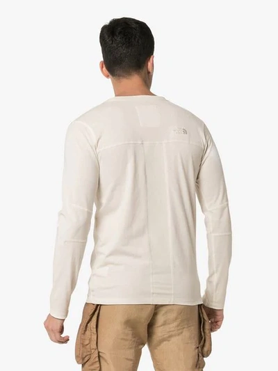 Shop The North Face Black Label Steep Tech Long-sleeved T-shirt In White
