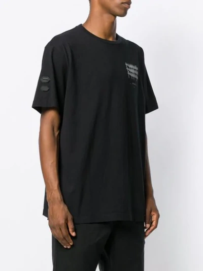 OFF-WHITE INDUSTRIAL SHORT-SLEEVE TEE - 黑色