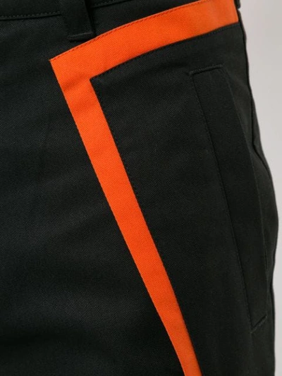 Shop Affix Colour Block Trousers In Black