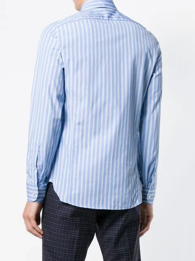 Shop Gucci Tailored 70's Shirt In Blue