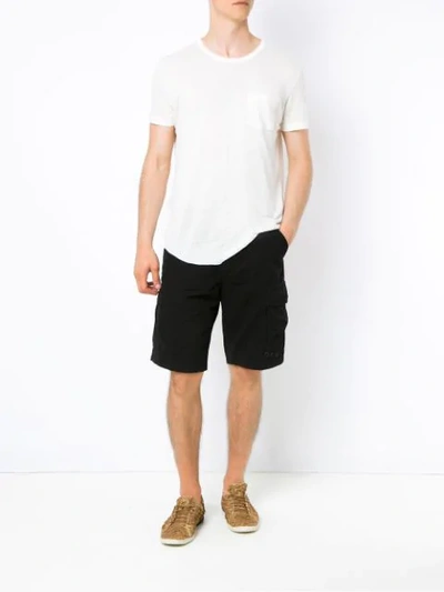 Osklen Buttoned Bermuda Shorts In Black