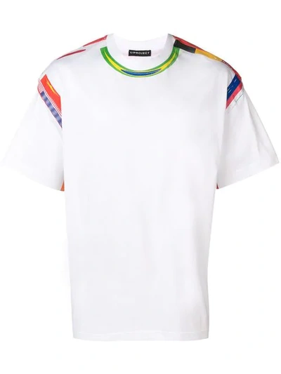 Shop Y/project Flag Print T-shirt In White