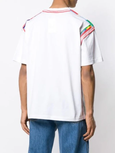 Shop Y/project Flag Print T-shirt In White