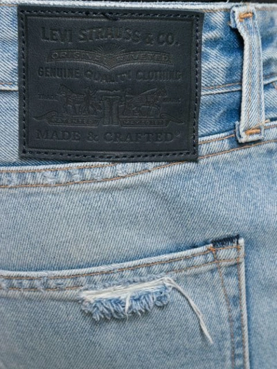 LEVI'S: MADE & CRAFTED DRAFT TAPER MID-RISE - 蓝色