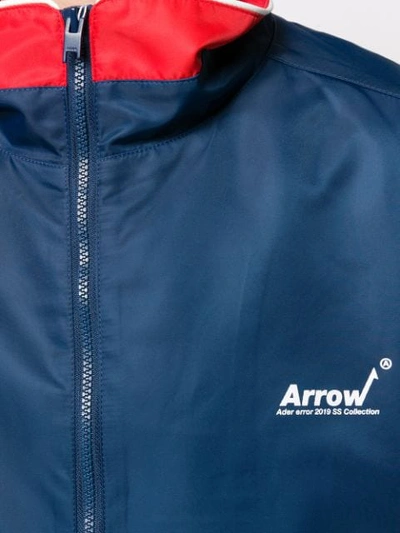 Shop Ader Error Blank Arrow Jacket In Blue