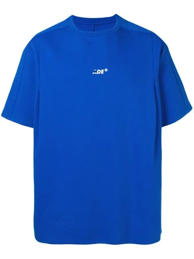 Shop Ader Error Logo Print T In Blue