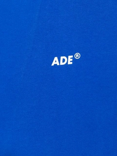 Shop Ader Error Logo Print T In Blue