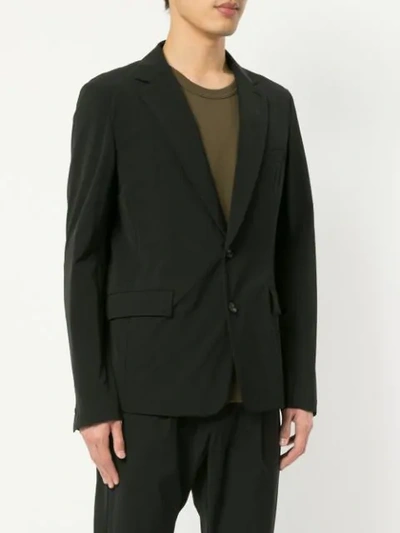 Shop Attachment Single Breasted Blazer In Black