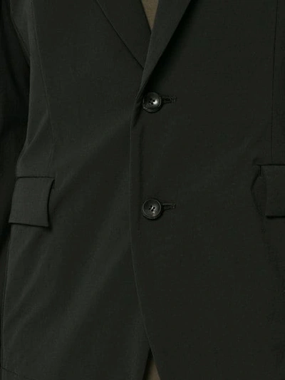 Shop Attachment Single Breasted Blazer In Black
