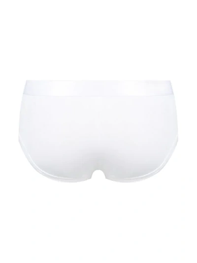 Shop Cdlp Y Brief Set In White