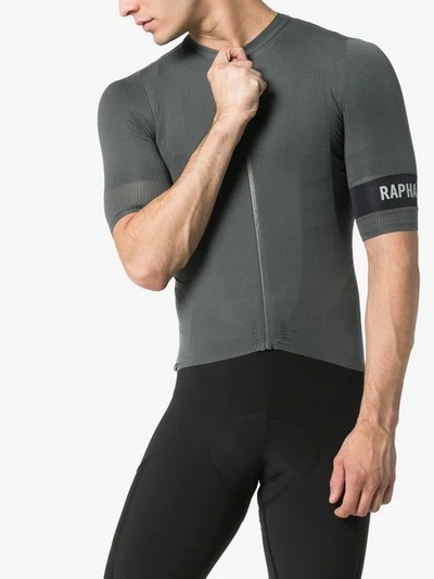 Shop Rapha Pro Team Aero Mesh Jersey Top In Green