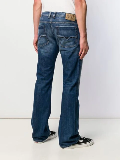 Shop Diesel Bootcut Jeans In Blue