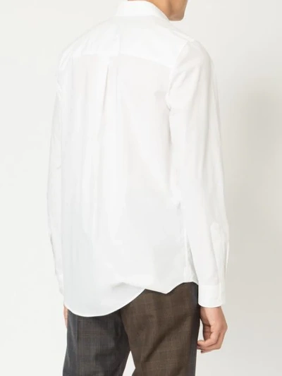 Shop Stella Mccartney Long Sleeved Shirt In White