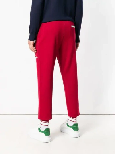 Shop Dolce & Gabbana Sports Trousers - Red