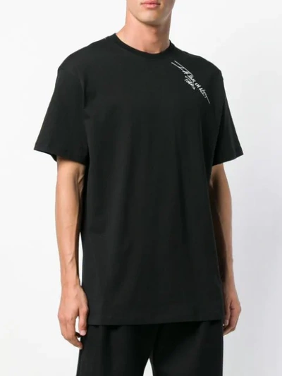 Shop Ih Nom Uh Nit Logo Print T In Black