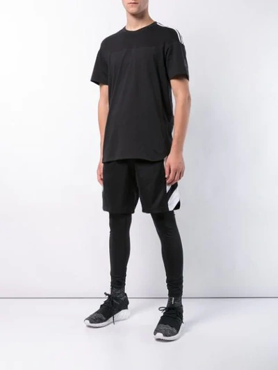 Shop Adidas Originals Alphaskin Leggings In Black