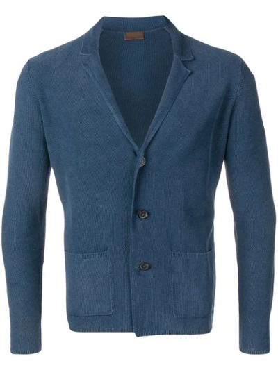 Shop Altea Fitted Cardigan - Blue