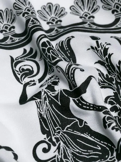 Shop Versace Printed Medusa T-shirt In White