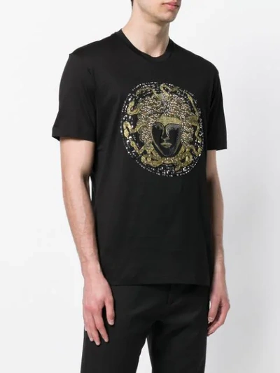 embroidered Medusa T-shirt