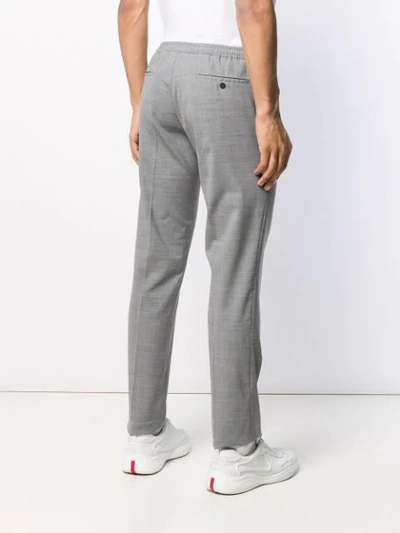Shop Sandro Alpha Trousers In Grey