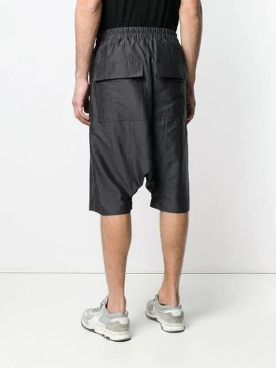 Shop Rick Owens Dropped In Grey