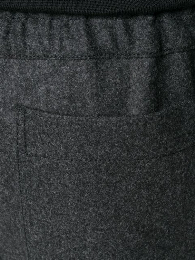Shop Comme Des Garçons Shirt Loose Fitting Trousers - Black