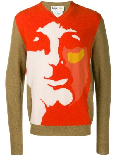 Shop Stella Mccartney All Together Now Paul Mccartney Jumper In Brown