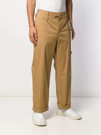 Shop Craig Green Loose-fit Straight-leg Trousers In Neutrals