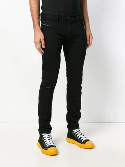 Shop Diesel Skinny Jeans - Black