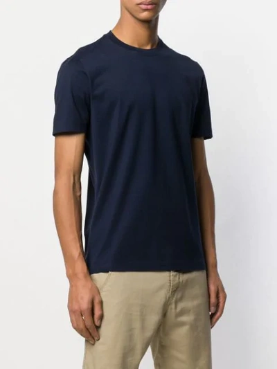Shop Brunello Cucinelli Classic Short-sleeve T-shirt In Blue