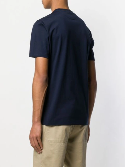 Shop Brunello Cucinelli Classic Short-sleeve T-shirt In Blue