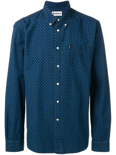 Shop Barbour 1 Tf Shirt In Blue