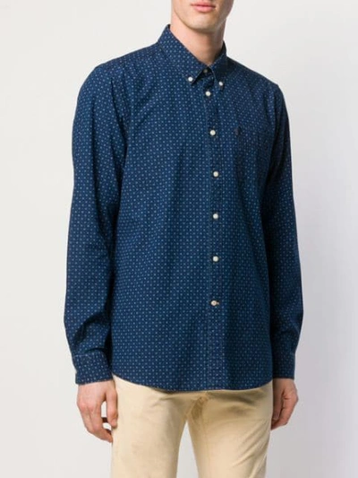 Shop Barbour 1 Tf Shirt In Blue