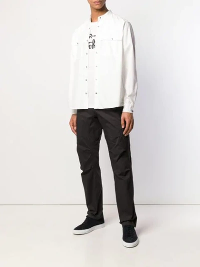 Shop Woolrich Relaxed-fit Shirt In White
