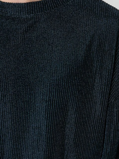 Shop Forcerepublik Oversized Sweatshirt - Blue