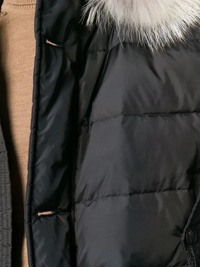 Shop Baldinini Padded Jacket In Black