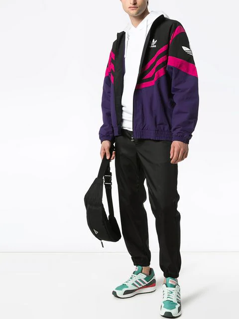 pink and purple adidas jacket