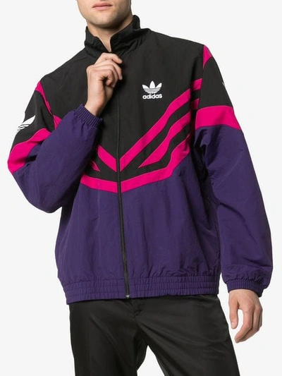 Pink and clearance purple adidas jacket