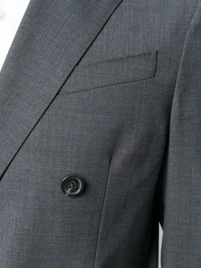 DSQUARED2 双排扣两件式西装套装 - 灰色
