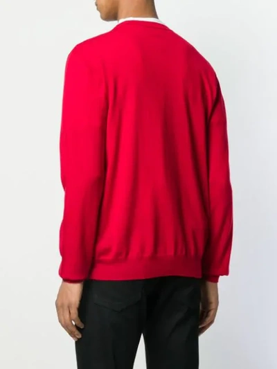 Shop Dsquared2 Icon Jumper In Red