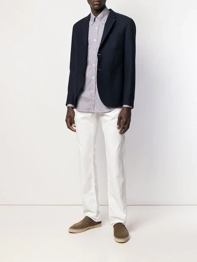Shop Jacob Cohen Jeans Mit Geradem Bein In White