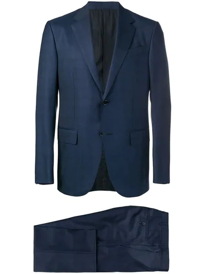 Shop Ermenegildo Zegna Slim In Blue