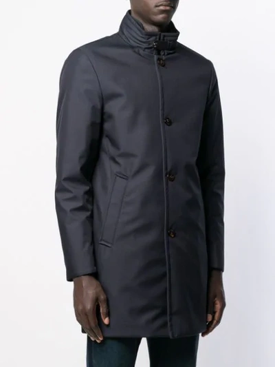 Moorer Bond Wi Parka In Blue