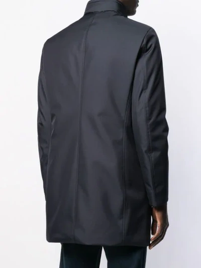 Moorer Bond Wi Parka In Blue