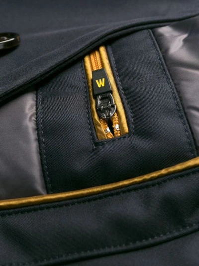 Moorer Bond Wi Parka In Blue