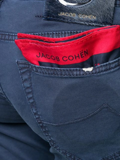 Shop Jacob Cohen Slim Jeans In Blue